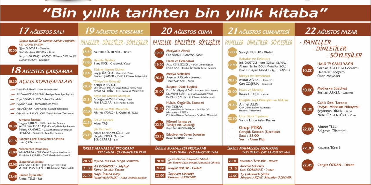 BURHANİYE 2. KİTAP FUARI İÇİN GERİ SAYIM BAŞLADI