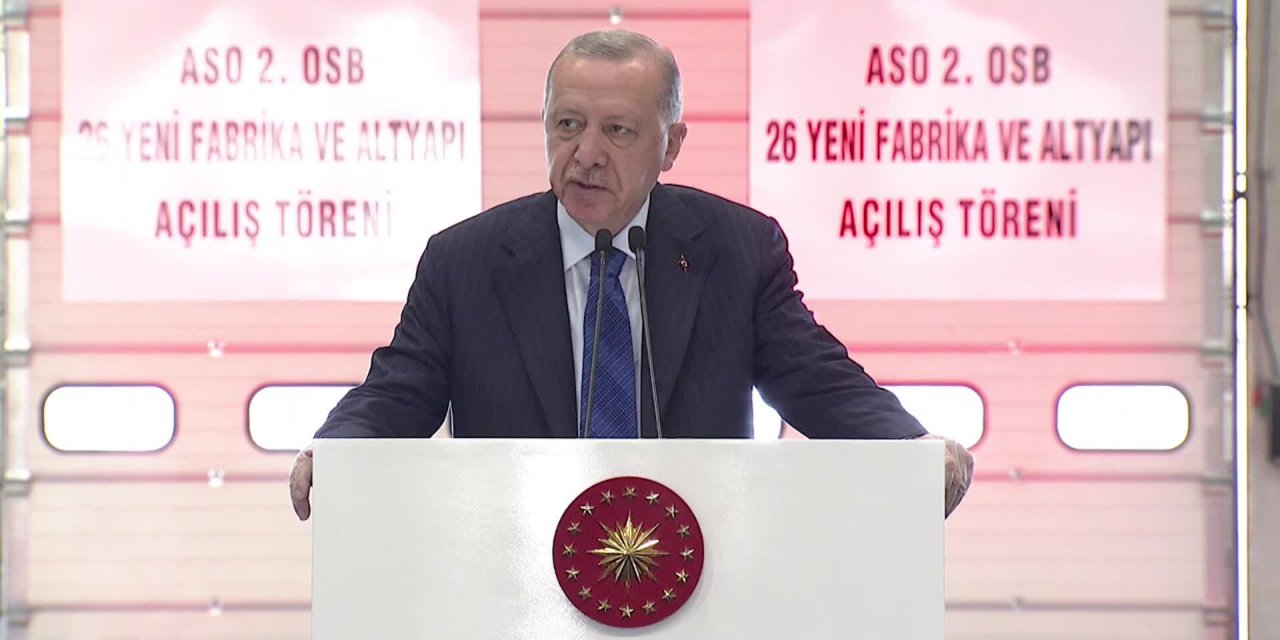 ERDOĞAN: "ÇEVREYE ZARAR VEREN HER TEKNOLOJİ, NAMLUSU İNSANA DÖNMÜŞ BİR SİLAH"