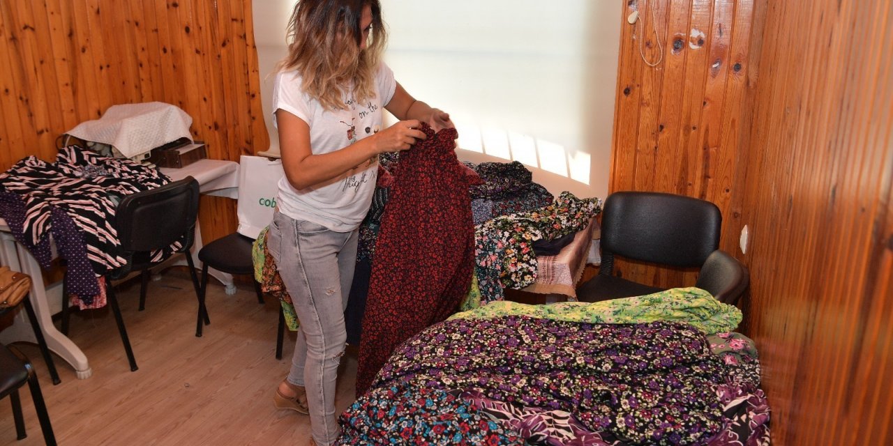 ÇUKUROVA BELEDİYESİ YANGIN MAĞDURLARININ YANINDA