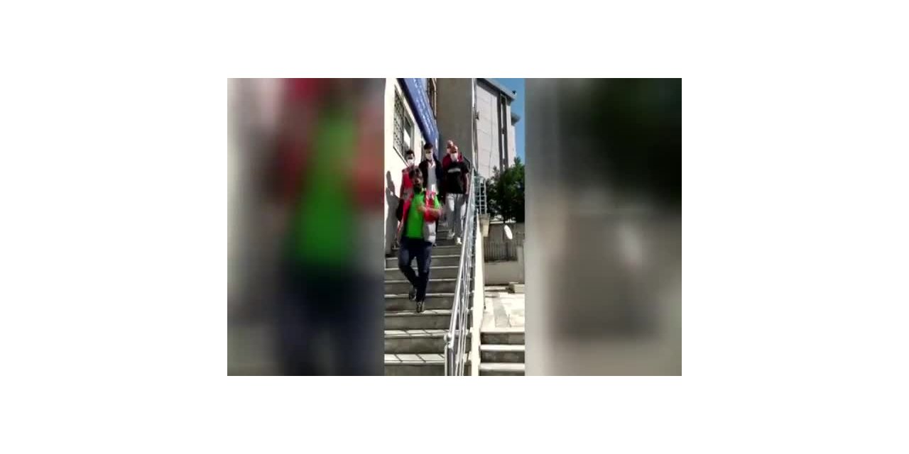 POLİSİ GÖRÜNCE ELİNDEKİ UYUŞTURUCU PAKETİNİ ATAN ZANLI YAKALANDI