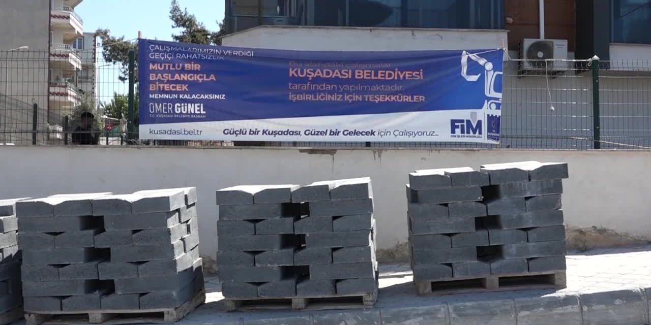 KUŞADASI BELEDİYESİ, DAVUTLAR'DA DEĞİŞİM SÜRECİNİ BAŞLATTI