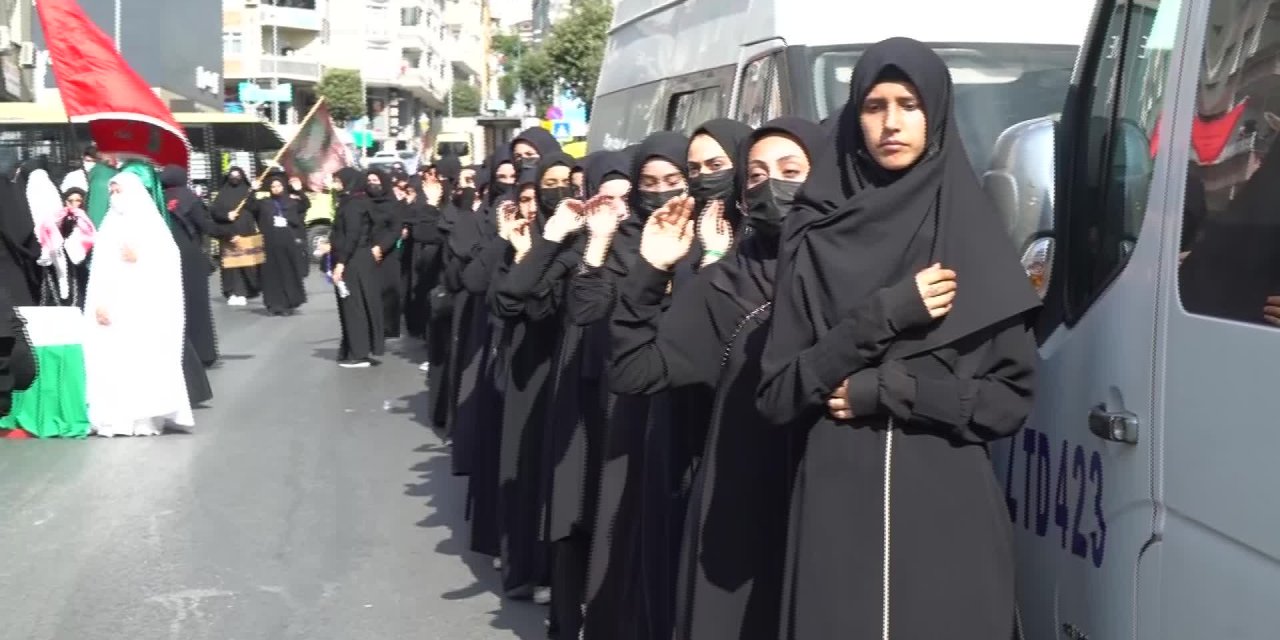 İSTANBUL HALKALI'DA "EVRENSEL AŞURA MATEM MERASİMİ" DÜZENLENDİ