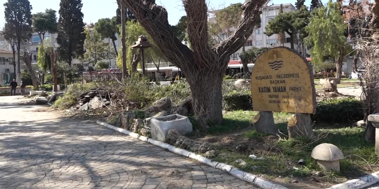 KUŞADASI’NDA “YEŞİL SEFERBERLİK” DEVAM EDİYOR