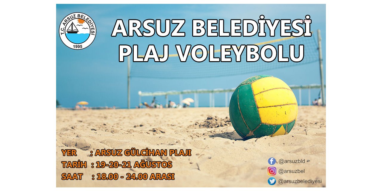ARSUZ’DA “PLAJ SPORLARI” HEYECANI BAŞLIYOR
