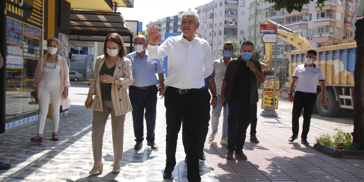ADANA BÜYÜKŞEHİR'DEN BARAJ YOLU'NDA YOĞUN MESAİ