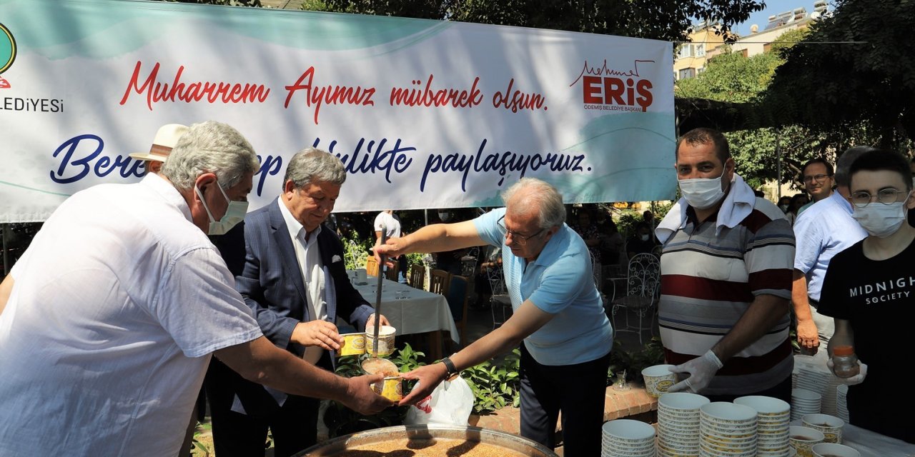 ÖDEMİŞ BELEDİYESİ’NDEN AŞURE İKRAMI