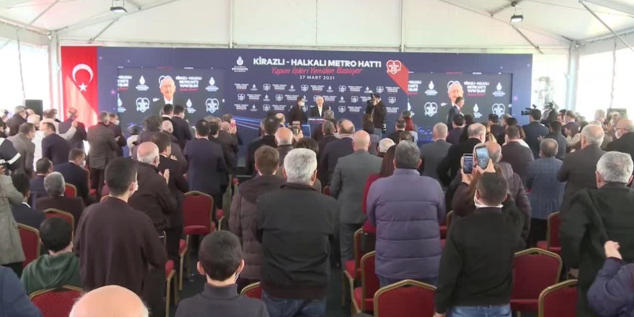CHP LİDERİ KILIÇDAROĞLU: "BU METRO BİTECEK. İŞİ EHLİNE VERDİĞİNİZ ZAMAN BU İŞ BİTİYOR"