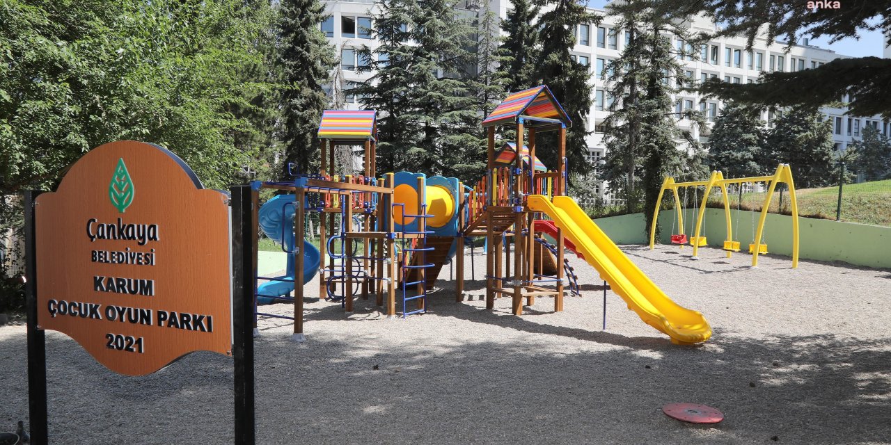 ÇANKAYA BELEDİYESİ, PARKLARINDA YENİLEME VE ONARIM ÇALIŞMALARINA DEVAM EDİYOR