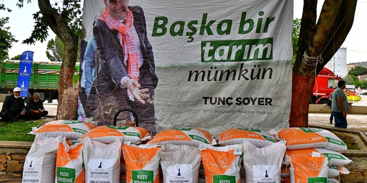 İZMİR BÜYÜKŞEHİR BELEDİYESİ MUĞLA’DAKİÜRETİCİLERE DESTEK VERİYOR
