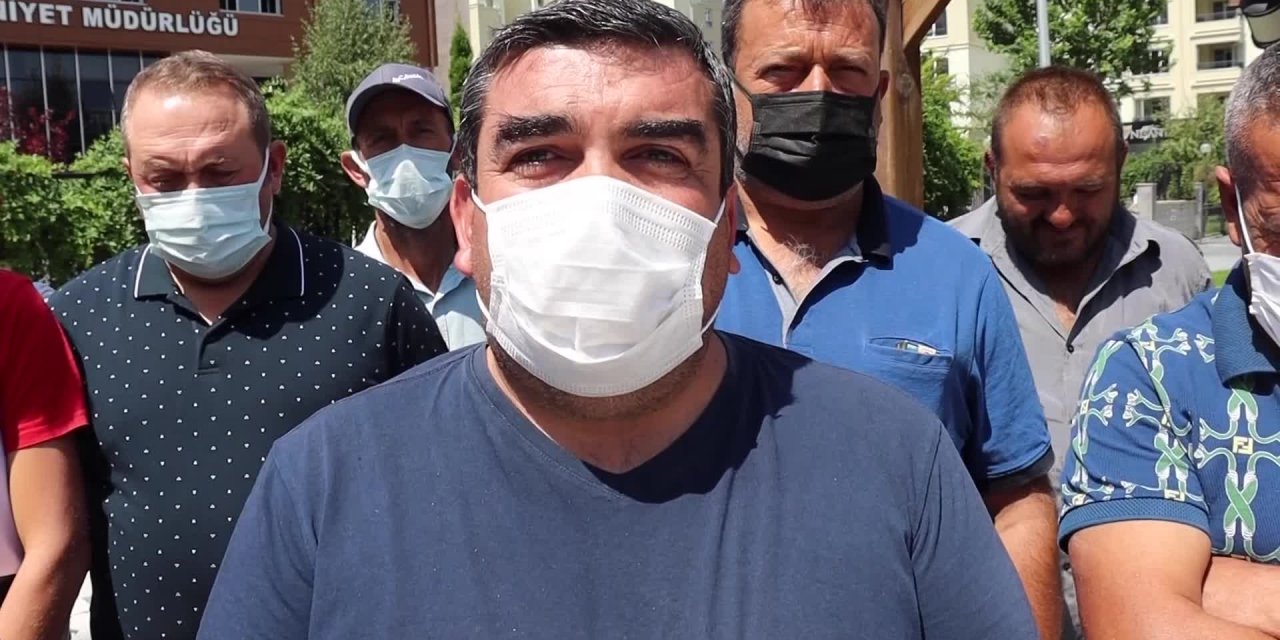 KAYSERİ TALAS’TA HAYVANLARI ÇALINAN BESİCİLER, EMNİYET MÜDÜRLÜĞÜÖNÜNDE AÇIKLAMA YAPTI
