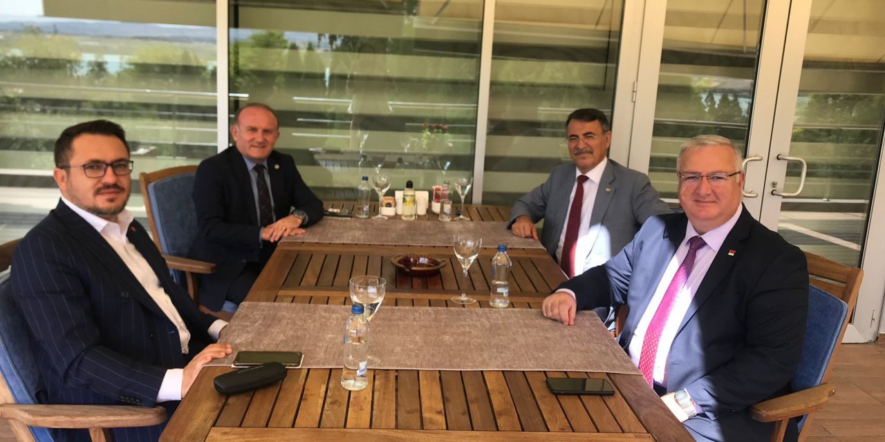 MİLLET İTTİFAKI'NIN ANKARA İL BAŞKANLARI BİR ARAYA GELDİ