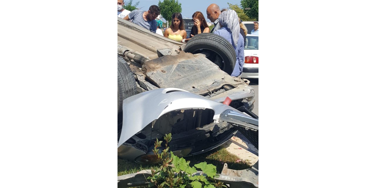 SAKARYA KARASU'DA TRAFİK KAZASI