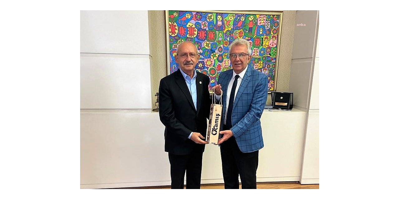 ÖDEMİŞ BELEDİYE BAŞKANI ERİŞ, CHP LİDERİ KILIÇDAROĞLU’NU ZİYARET ETTİ