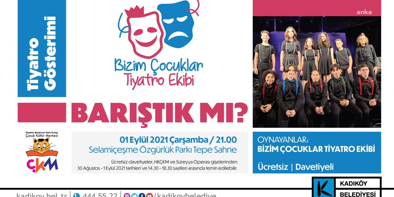 BİZİM ÇOCUKLAR DÜNYA BARIŞ GÜNÜİÇİN SAHNE ALIYOR