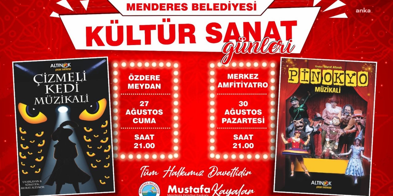 MENDERES’TE ÇOCUKLAR İÇİN TİYATRO ZAMANI