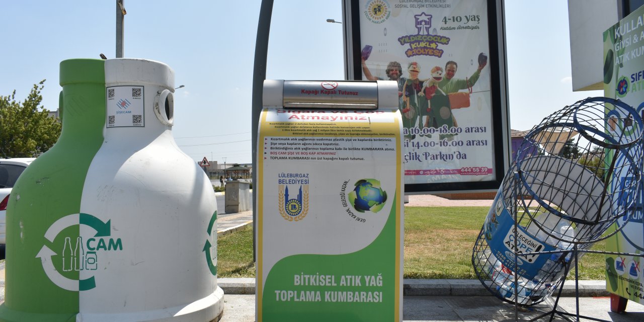 LÜLEBURGAZ'DA ATIK TOPLAMA ÜNİTELERİNİN SAYISI ARTIRILDI