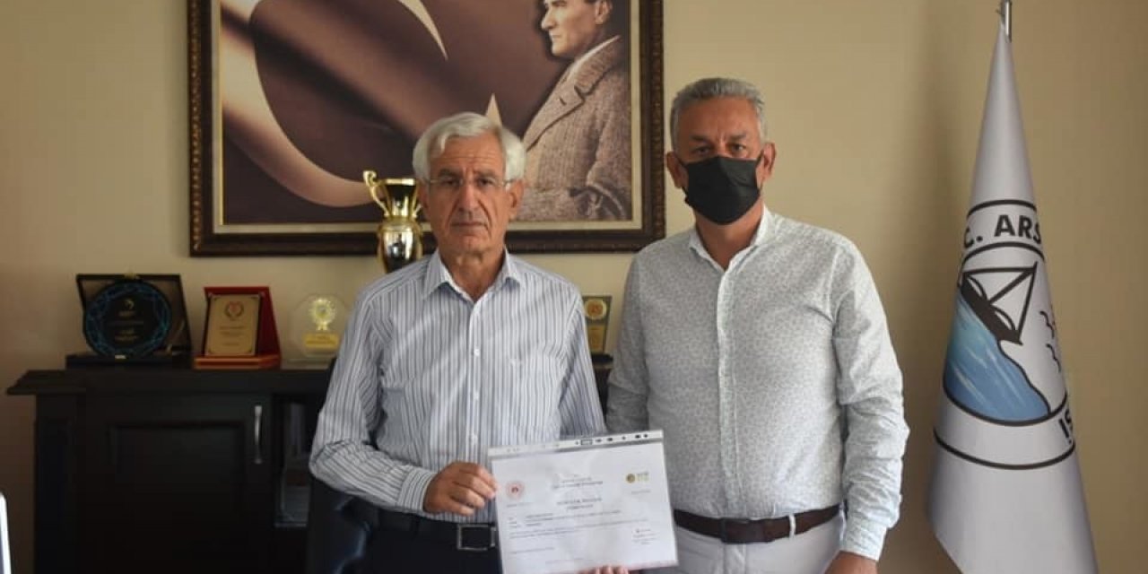 ARSUZ’A “SIFIR ATIK” BELGESİ