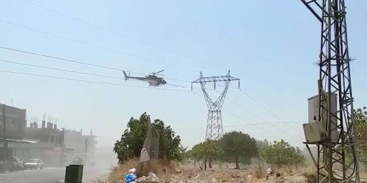 TEMİZLİK HELİKOPTERİ HEYECAN YARATTI