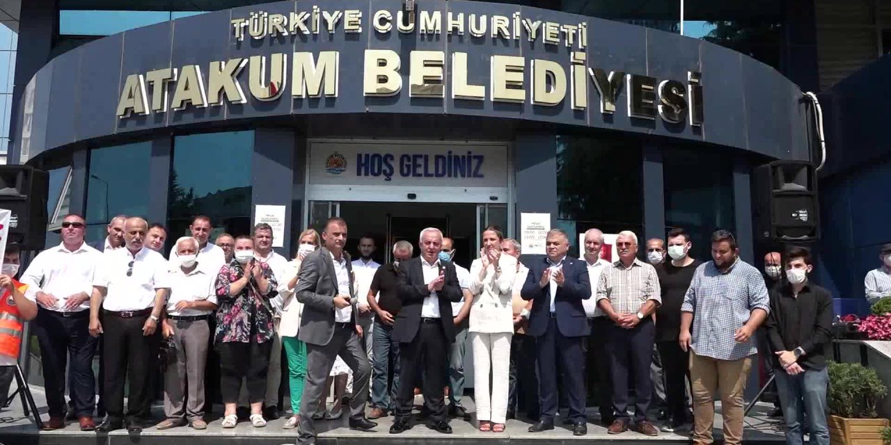 CHP VE İYİ PARTİ'DEN HACİZ PROTESTOSU