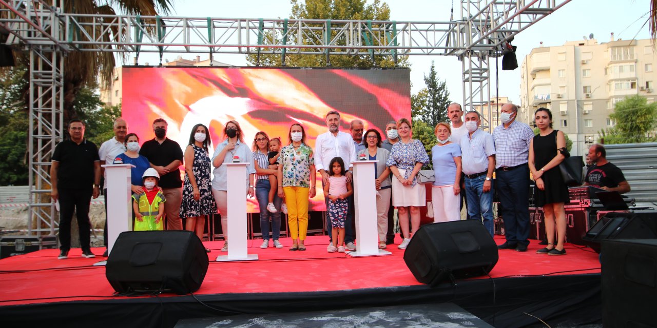 TEMEL ATMA TÖRENİ’NDE BAYRAKLI BELEDİYE BAŞKANI SANDAL’DAN “HODRİ MEYDAN”ÇIKIŞI