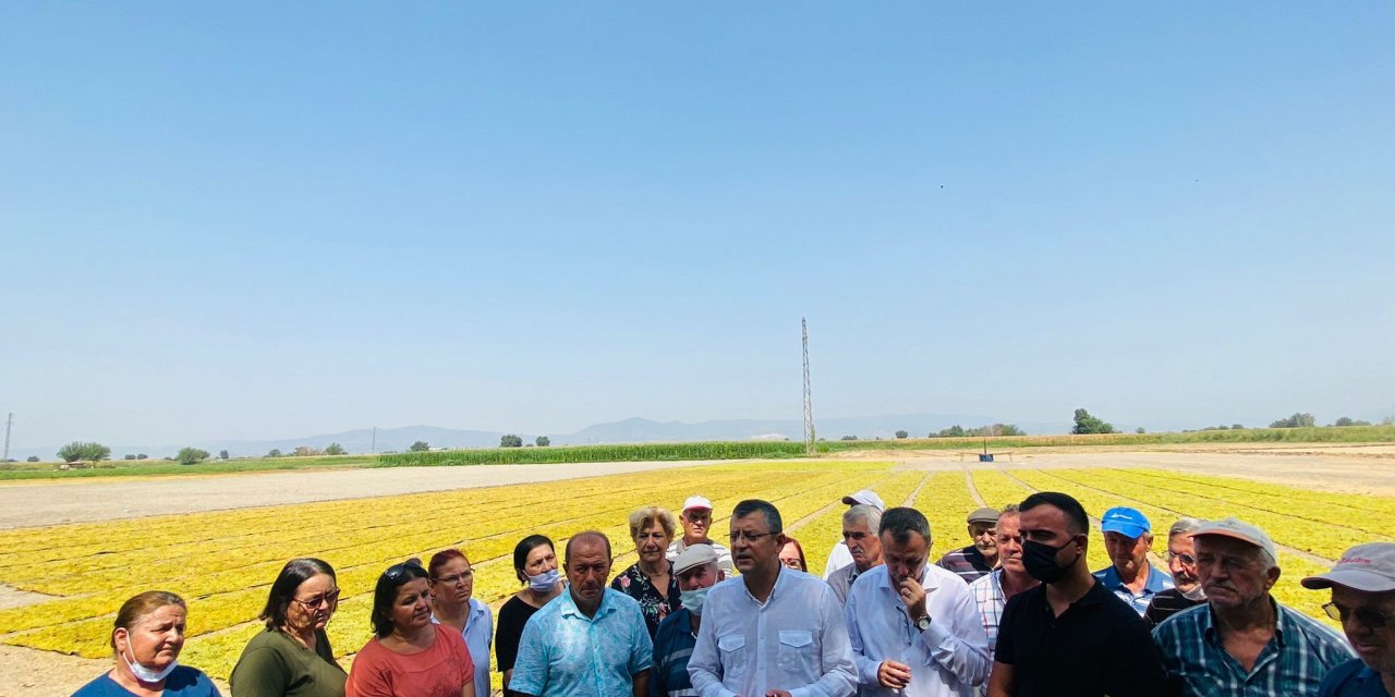 ÖZEL’DEN PAKDEMİRLİ’YE "KURU ÜZÜM" ÇAĞRISI: "YARINDAN TEZİ YOK 18 TL’LİK FİYAT AÇIKLANMALI"