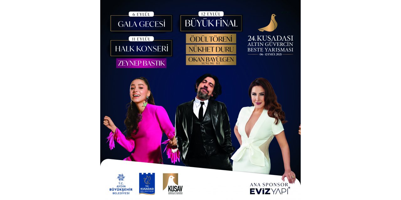 24. ALTIN GÜVERCİN BESTE YARIŞMASI’NA SAYILI GÜNLER KALDI