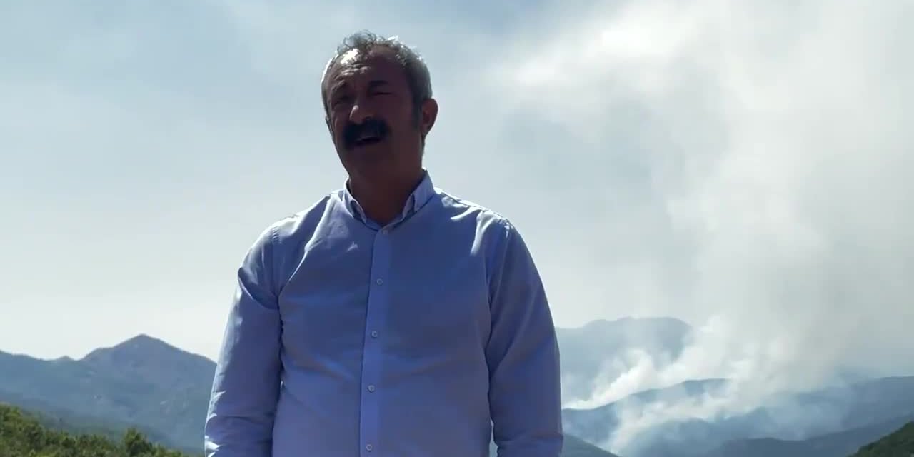 TUNCELİ BELEDİYE BAŞKANI MAÇOĞLU, OVACIK YANGININI ANLATTI: "BÖLGEYE GİRMEK İSTEYİNCE, OVACIK KAYMAKAMI ÜZERİMİZE YÜRÜDÜ"