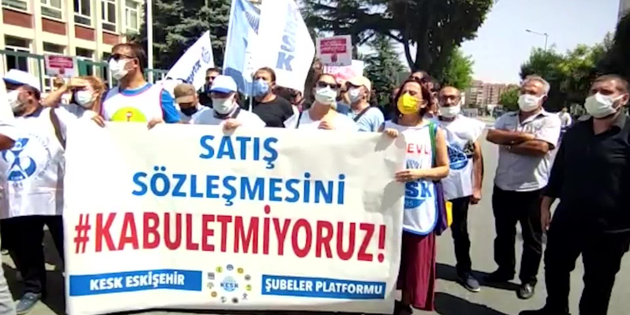 KESK, YURT GENELİNDE İŞ BIRAKTI