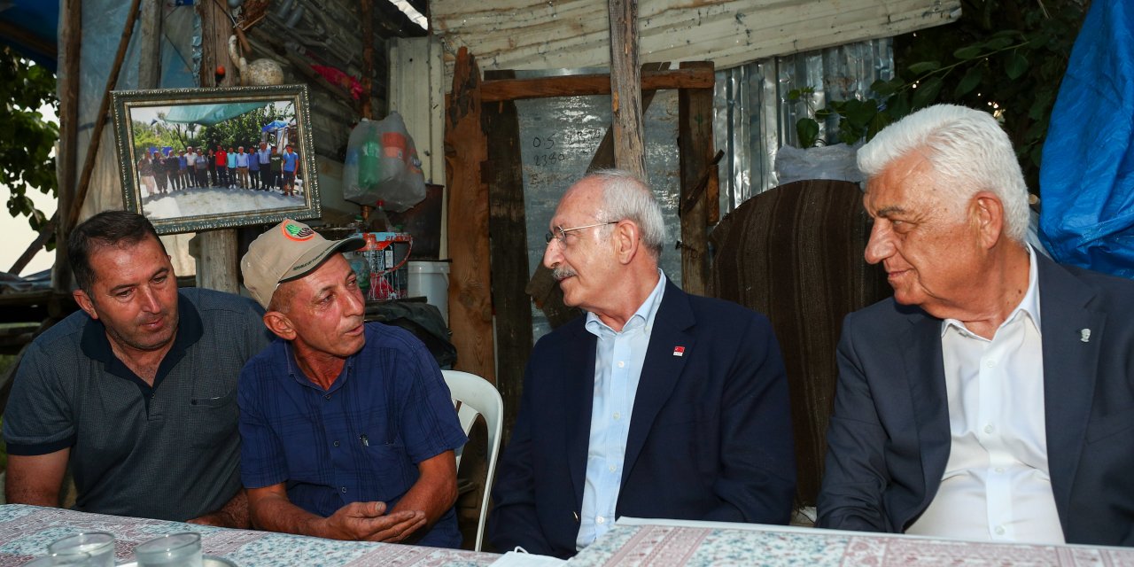KILIÇDAROĞLU YANGINDA HAYATINI KAYBEDEN AKDEMİR’İN AİLESİNİ ZİYARET ETTİ