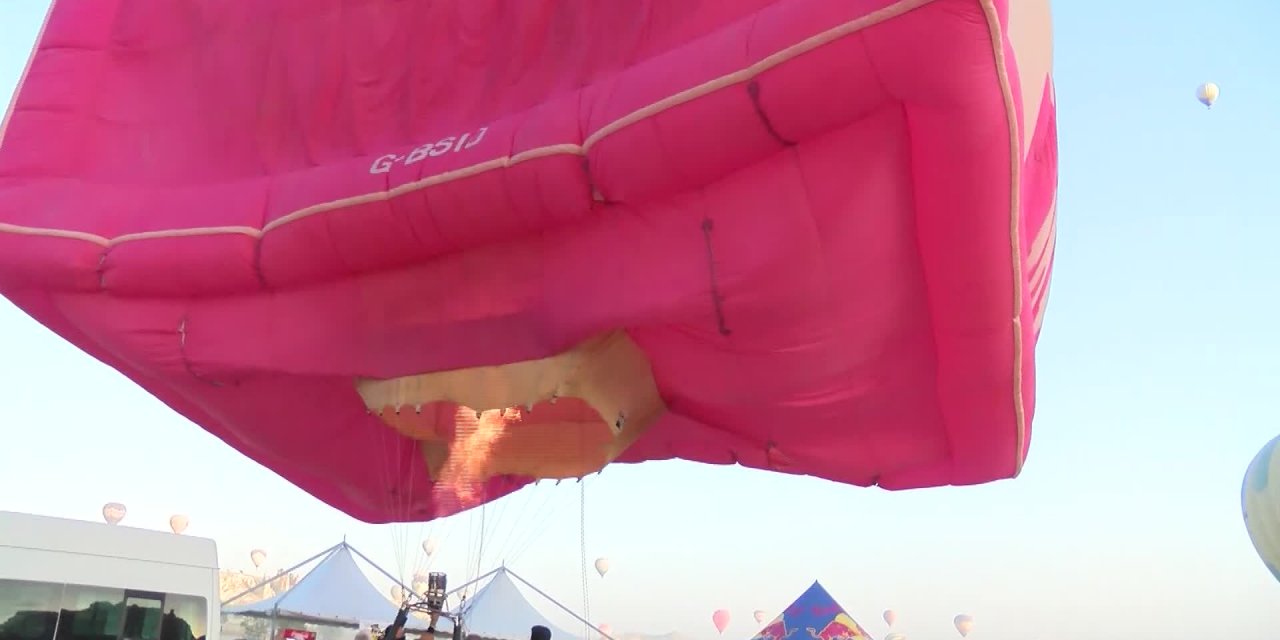 GÖREME SEMALARI BALON FESTİVALİİLE RENKLENDİ