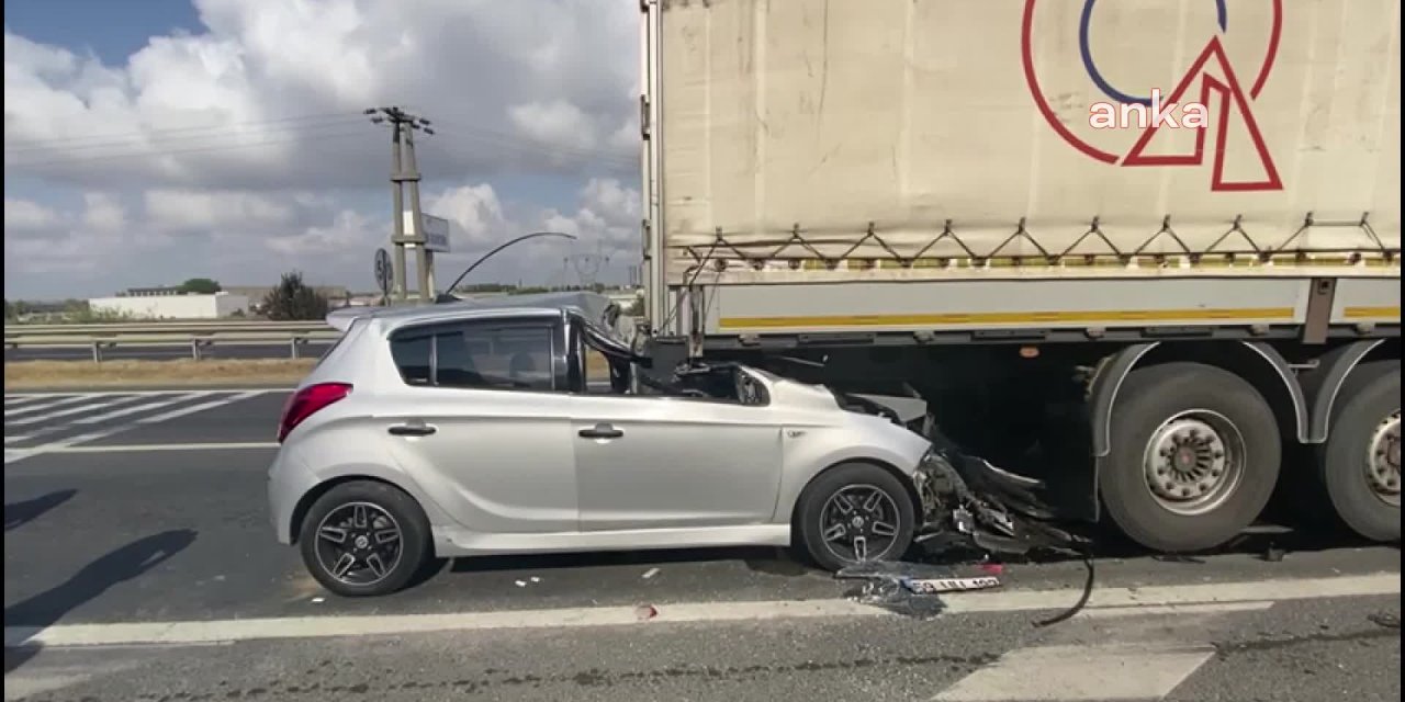 GÖREV YERİNE GİDERKEN KAZA YAPAN BEKÇİ AĞIR YARALANDI