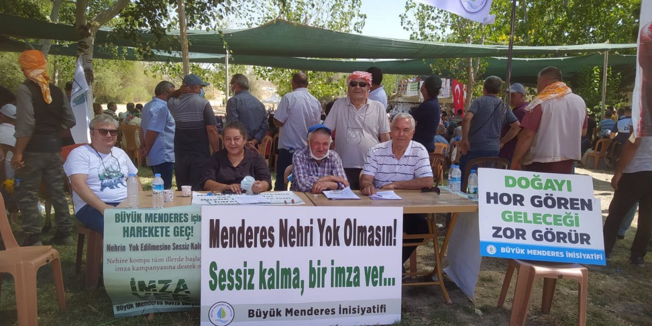BÜYÜK MENDERES İNİSİYATİFİ’NDEN MENDERES İÇİN İMZA KAMPANYASI