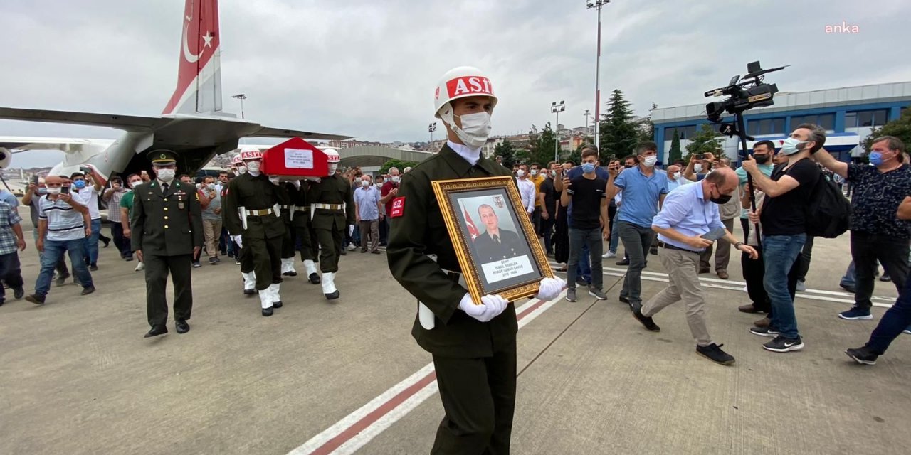 TRABZONLU ŞEHİT UZMAN ÇAVUŞ, BABA OCAĞINDA