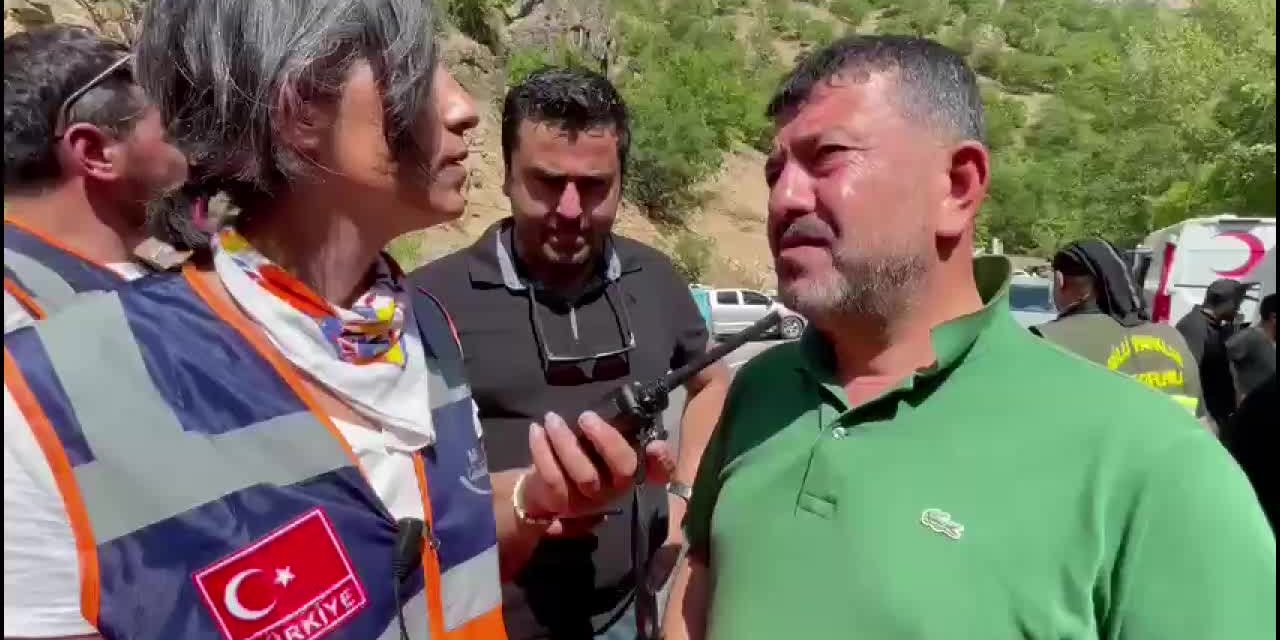 TUNCELİ’DE YANGIN SÖNDÜRME ÇALIŞMALARINA KATILAN AĞBABA: "HAVADAN MÜDAHALE YAPILMAZSA ORMANIN TAMAMI YANAR"