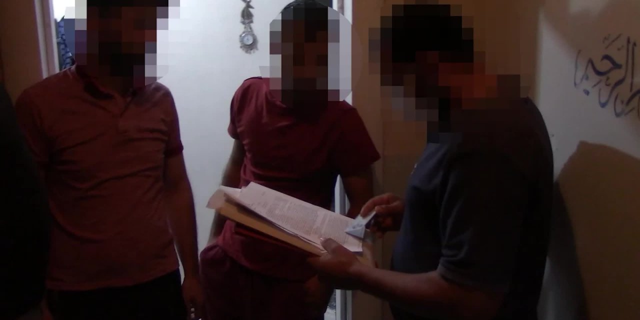 ŞANLIURFA'DA DEAŞ OPERASYONU: YABANCI UYRUKLU 5 KİŞİ GÖZALTINA ALINDI