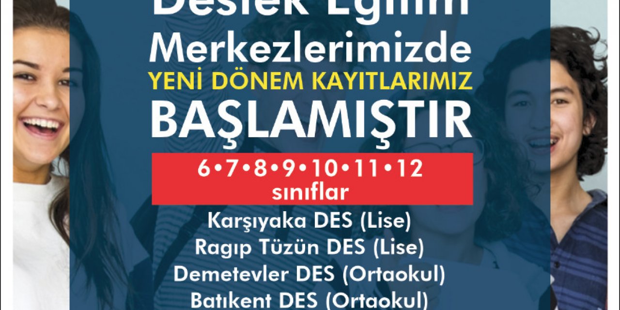 YENİMAHALLE BELEDİYESİ DESTEK EĞİTİM MERKEZLERİ’NE KAYITLAR BAŞLADI