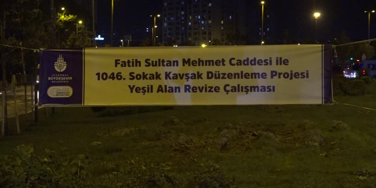 İBB VE ESENYURT BELEDİYESİ'NDEN KAVŞAK DÜZENLEMESİ
