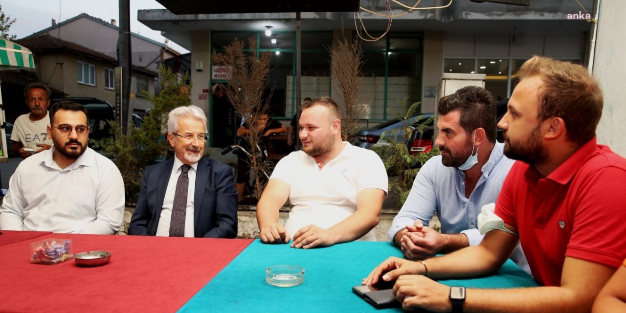 NİLÜFER BELEDİYE BAŞKANI ERDEM, YOLÇATILI GENÇLERİ DİNLEDİ