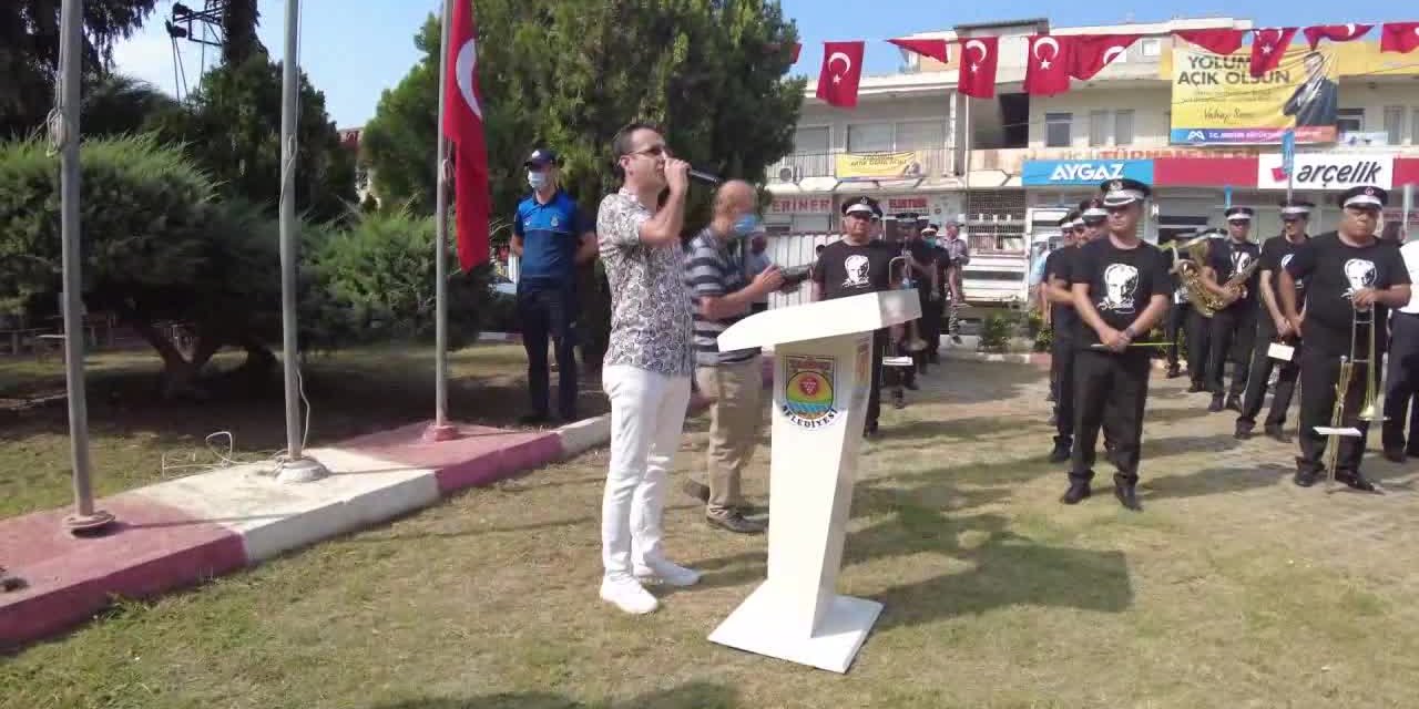 TARSUS’TA BARIŞIN SİMGESİ BEYAZ GÜVERCİNLER GÖKYÜZÜNE SALINDI