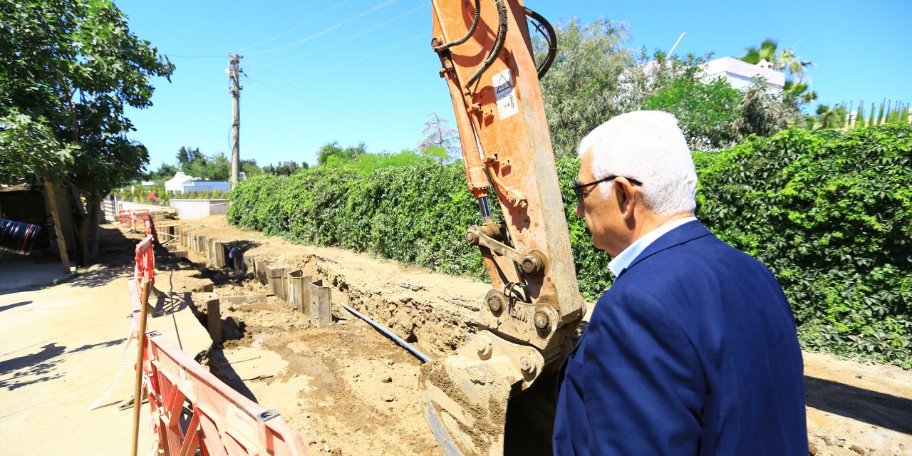 BODRUM’DA 160 KİLOMETRE KANALİZASYON HATTININ 75 KİLOMETRESİ TAMAMLANDI
