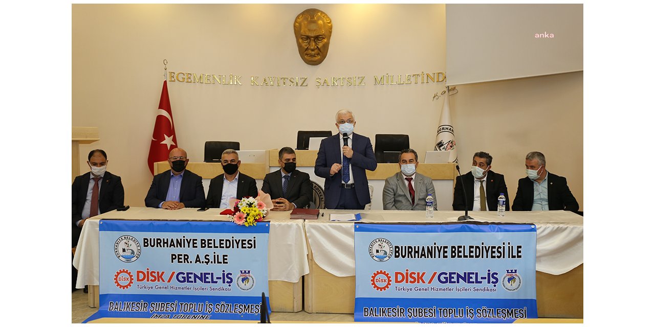 BURHANİYE BELEDİYESİ'NDE ASGARİÜCRET 3 BİN 266 TL OLARAK BELİRLENDİ
