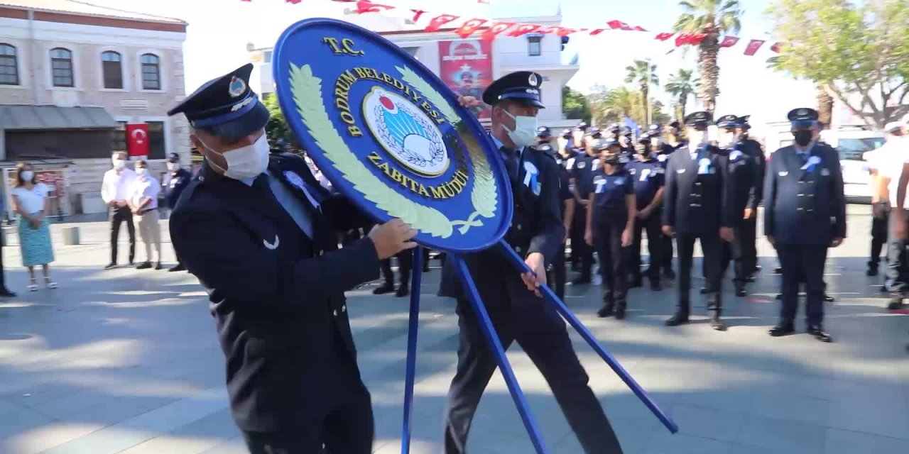 ZABITA TEŞKİLATI'NIN 195. KURULUŞ YIL DÖNÜMÜ BODRUM'DA ETKİNLİKLERLE KUTLANIYOR
