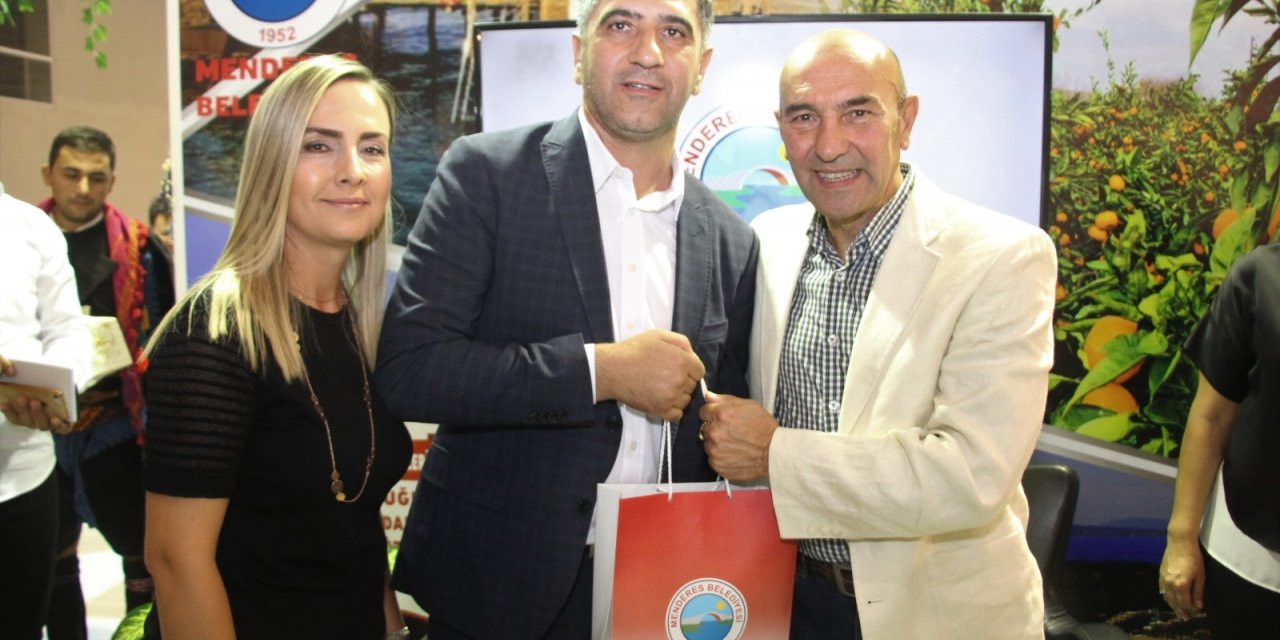 MENDERES BELEDİYESİ, İZMİR ENTERNASYONAL FUARI'NDA YERİNİ ALDI