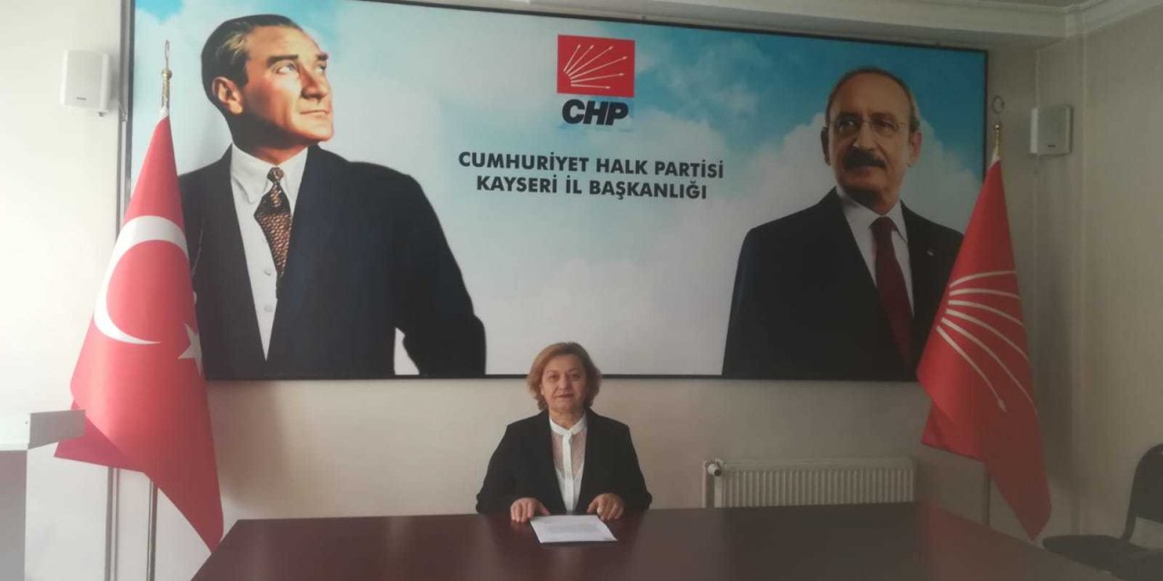 CHP KAYSERİ KADIN KOLLARI BAŞKANI TOSUNER, NAZLIAKA VE EKİBİNE YÖNELİK SALDIRI GİRİŞİMİNİ KINADI