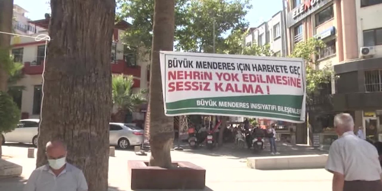 BÜYÜK MENDERES NEHRİİÇİN BAŞLATILAN İMZA KAMPANYASI SÜRÜYOR