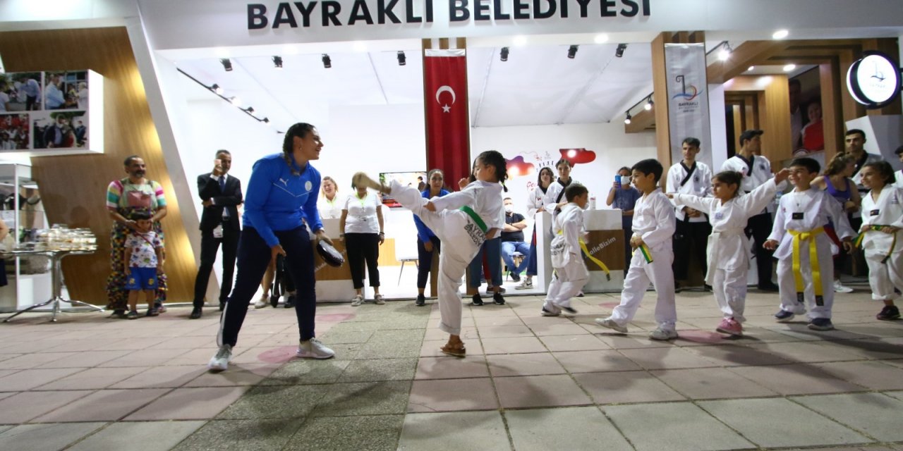 BAYRAKLI BELEDİYESİ, İZMİR ENTERNASYONAL FUARI’NDA YERİNİ ALDI