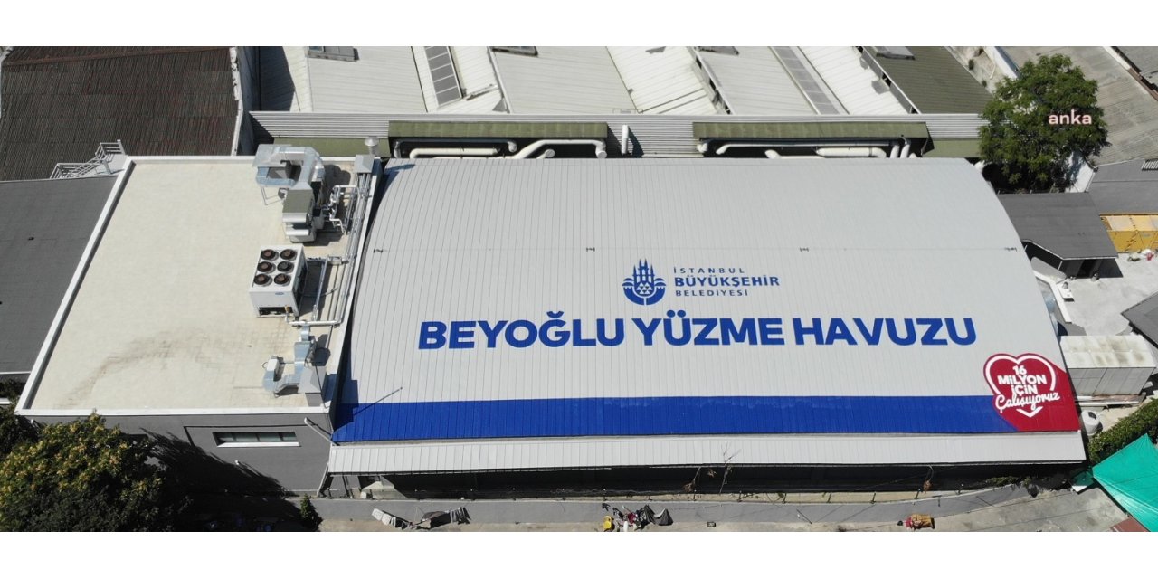 ‘BEYOĞLU YÜZME HAVUZU’İÇİN YENİLEME ÇALIŞMALARI TAMAMLANDI