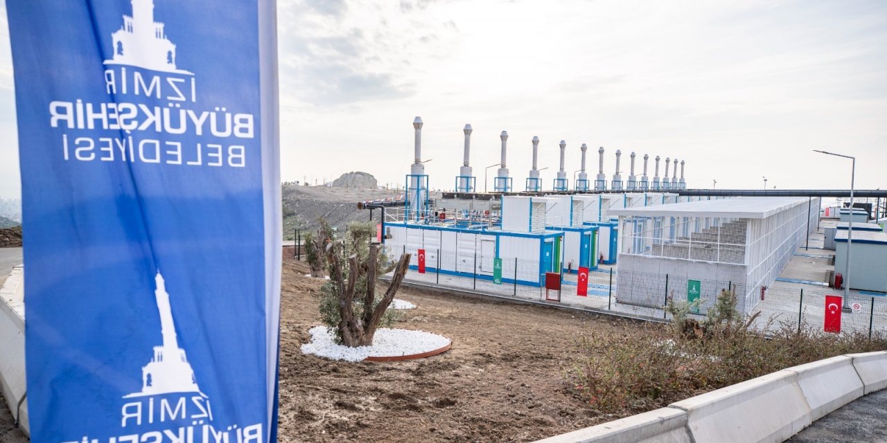 İZMİR BÜYÜKŞEHİR 'İN HARMANDALI'DA ÜRETTİĞİ ENERJİNİN BÜTÇEYE KATKISI 166 MİLYON