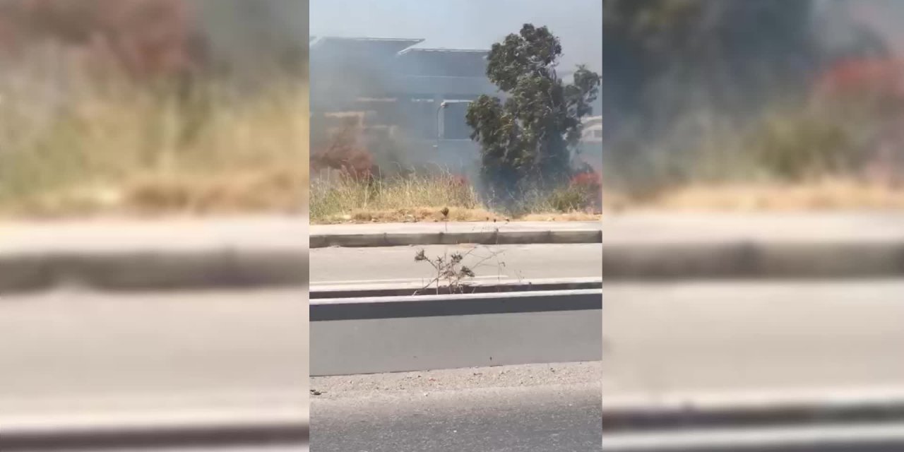 İZMİR OTOGARI'NDA YANGIN ALARMI