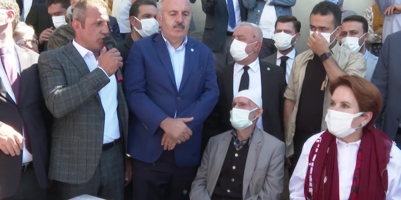 ARAZİLERİ TOPLULAŞTIRILMAK İSTENEN ADATEPELİ KÖYLÜLERİ DERDİNİ AKŞENER'E ANLATTI: "BİR SAVAŞIMIZ VAR BUNUN ŞAKASI HİÇ YOK"